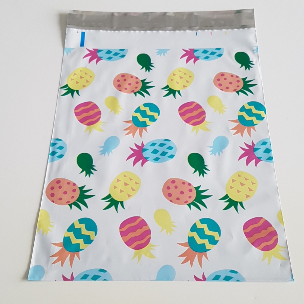 10 pcs Pineapple Poly Mailers 10"x13" inch